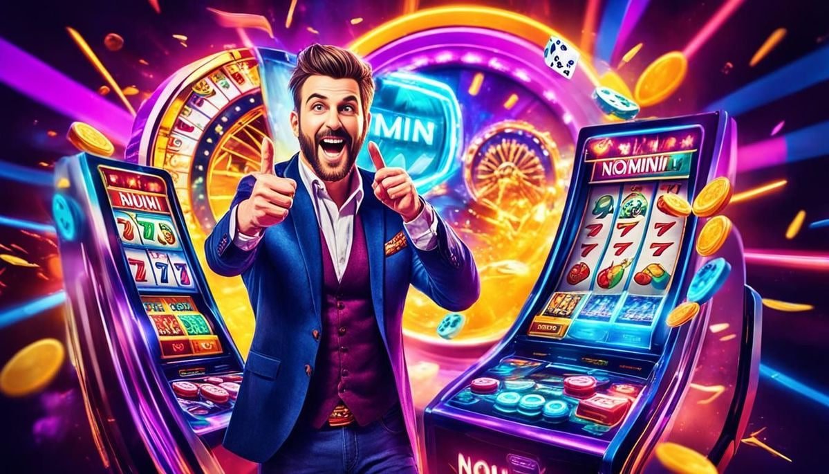 Cards and roulette style image supporting ok baja casino-style entertainment section