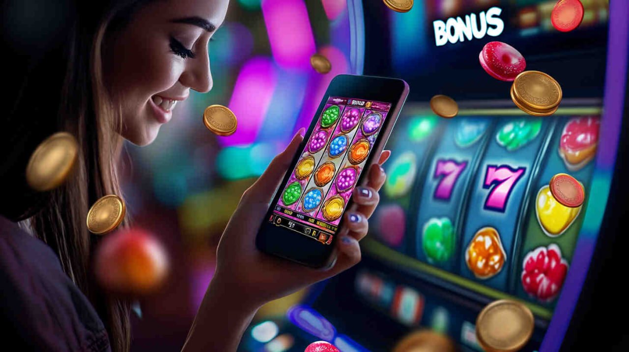 Western-themed slot mood image introducing ok baja Wild West Gold content